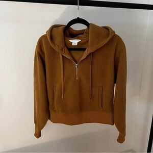 Club Monaco Fleece Half Zip Hoodie Women’s XS